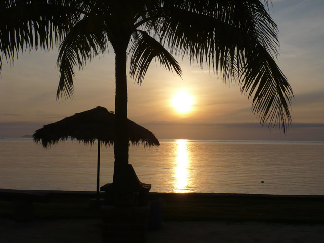 Sun Rise at Trikora Beach